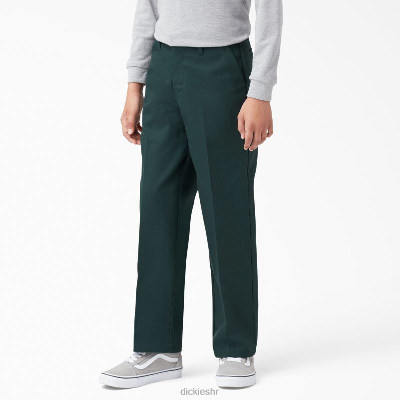 hlače klasičnog kroja djeca Dickies lovačko zeleno (gh) 6BPL62659 odjeća