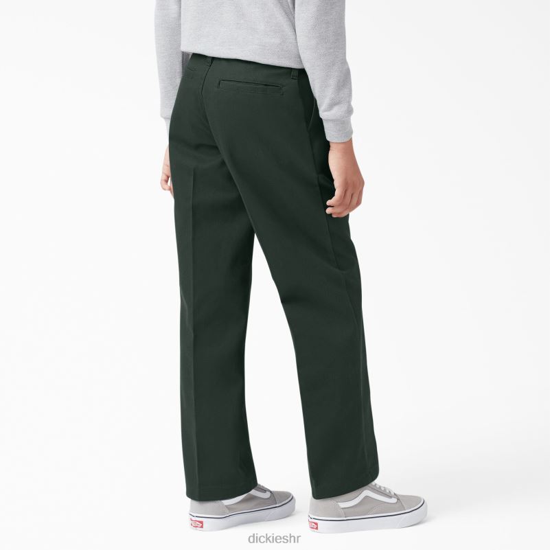 hlače klasičnog kroja djeca Dickies lovačko zeleno (gh) 6BPL62659 odjeća
