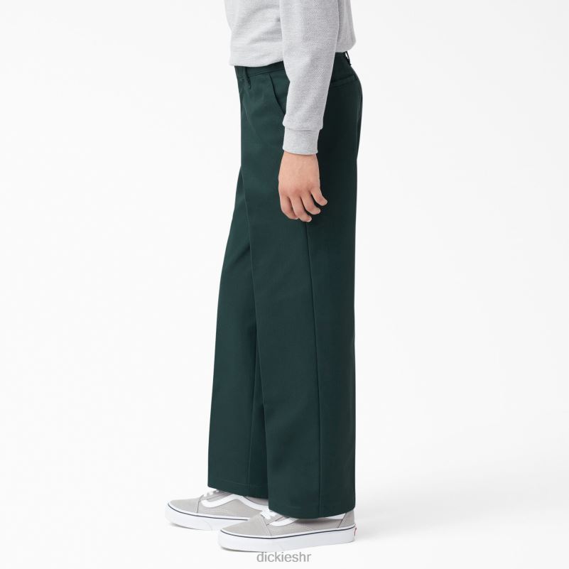 hlače klasičnog kroja djeca Dickies lovačko zeleno (gh) 6BPL62659 odjeća