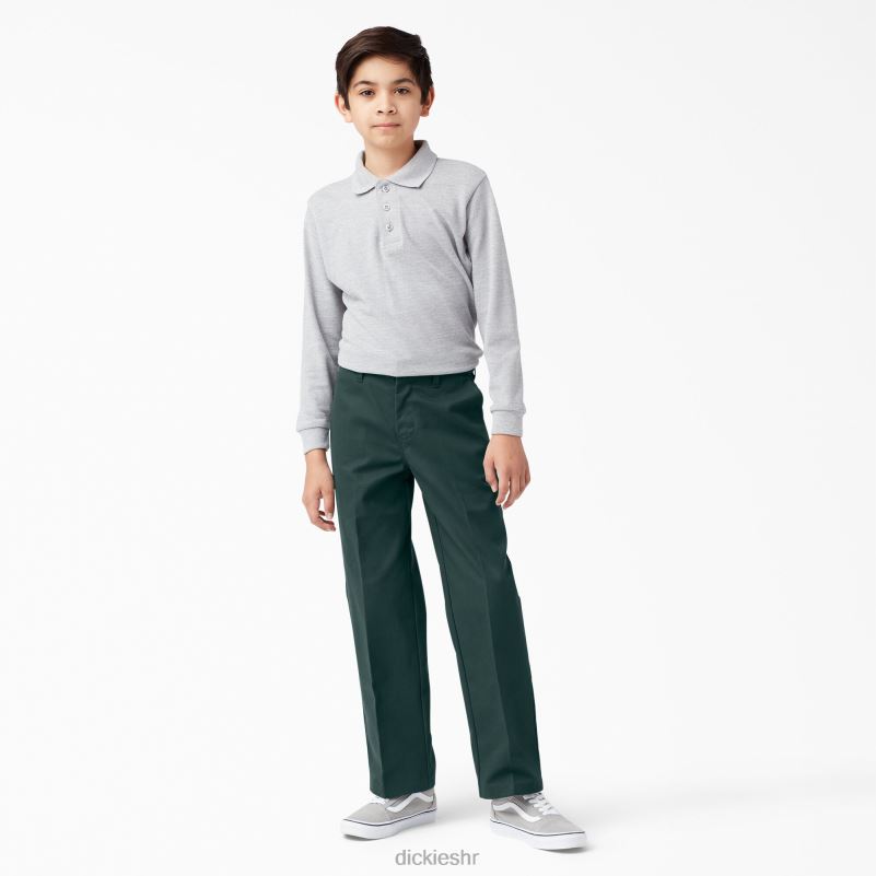 hlače klasičnog kroja djeca Dickies lovačko zeleno (gh) 6BPL62659 odjeća