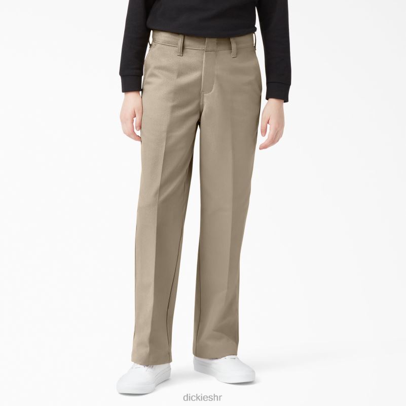 hlače klasičnog kroja djeca Dickies pustinjski pijesak (ds) 6BPL62658 odjeća