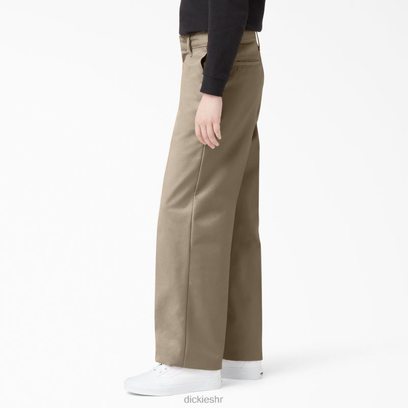 hlače klasičnog kroja djeca Dickies pustinjski pijesak (ds) 6BPL62658 odjeća