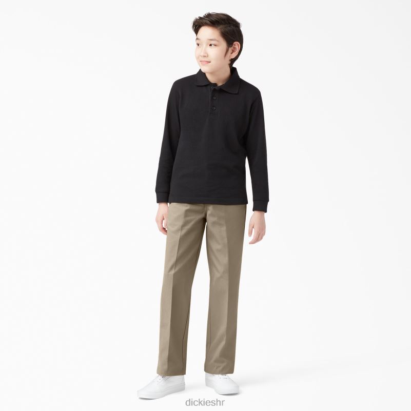 hlače klasičnog kroja djeca Dickies pustinjski pijesak (ds) 6BPL62658 odjeća