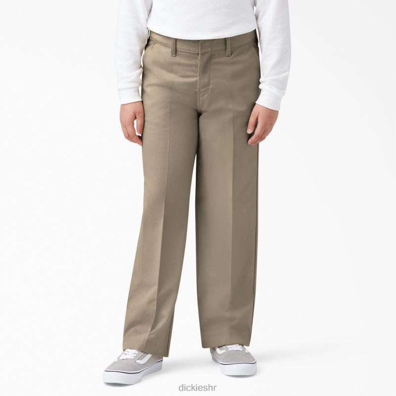 hlače klasičnog kroja djeca Dickies pustinjski pijesak (ds) 6BPL62688 odjeća