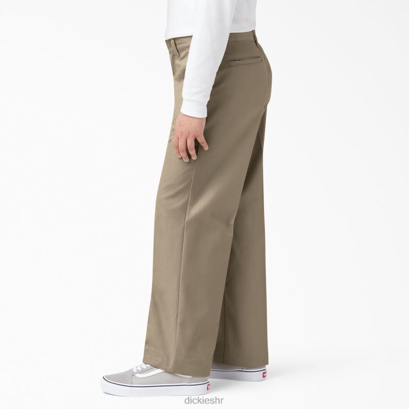 hlače klasičnog kroja djeca Dickies pustinjski pijesak (ds) 6BPL62688 odjeća