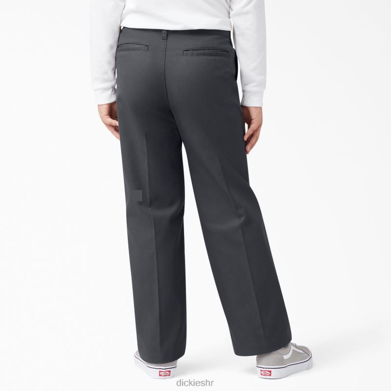 hlače klasičnog kroja djeca Dickies ugljen siva (ch) 6BPL62686 odjeća