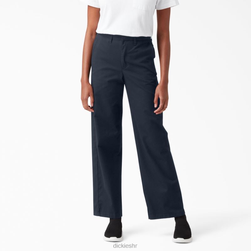 široke keper hlače visokog rasta žene Dickies redovito 6BPL61843 odjeća