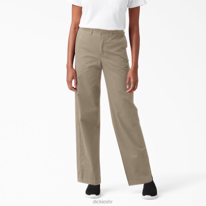 široke keper hlače visokog rasta žene Dickies redovito 6BPL61844 odjeća