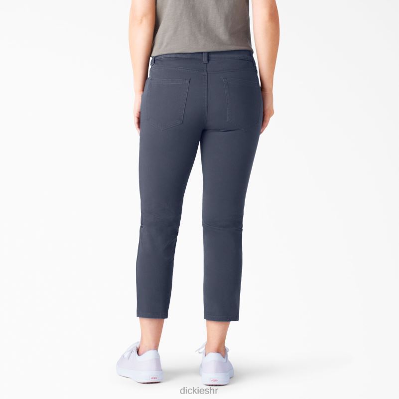 savršen oblik skinny fit capri žene Dickies isprana mornarica (rnv) 6BPL61817 odjeća