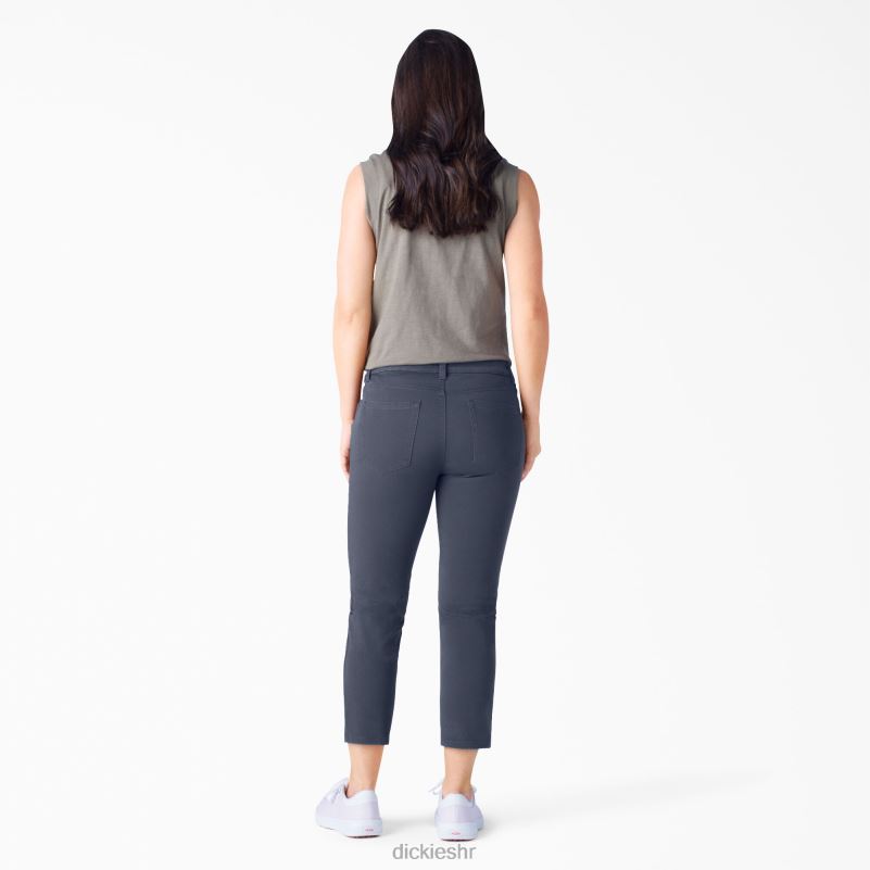 savršen oblik skinny fit capri žene Dickies isprana mornarica (rnv) 6BPL61817 odjeća