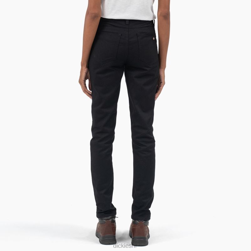 uske hlače od kepera visokog rasta žene Dickies redovito 6BPL61849 odjeća