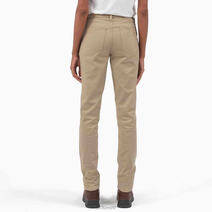 uske hlače od kepera visokog rasta žene Dickies redovito 6BPL61851 odjeća