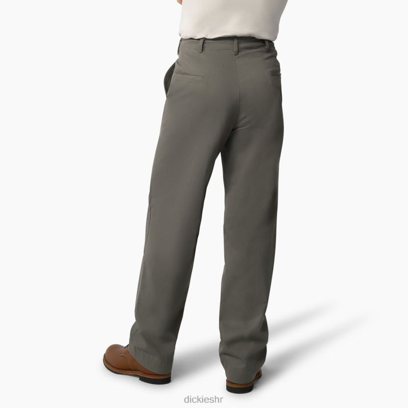 vojničke hlače iz 1922 muškarci Dickies isprana prašnjava maslina (rdo) 6BPL672 odjeća