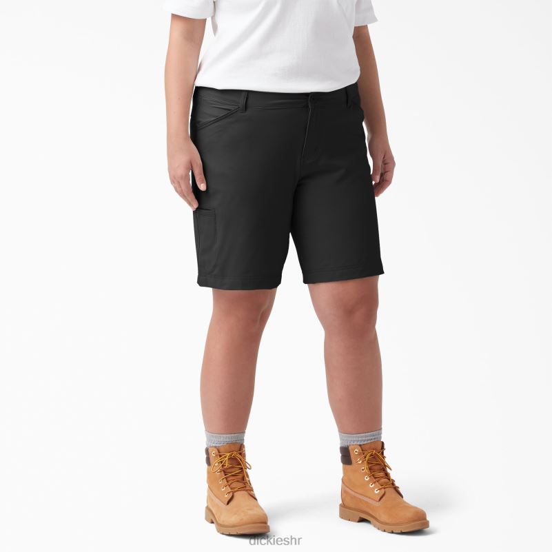 plus cool kratke hlače 9" žene Dickies crna (bk) 6BPL61614 odjeća