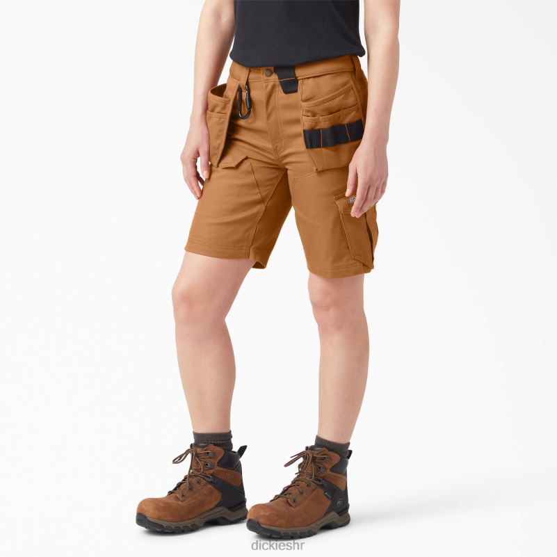 traeger ultimate grilling kratke hlače 9" žene Dickies smeđa patka (bd) 6BPL62256 odjeća