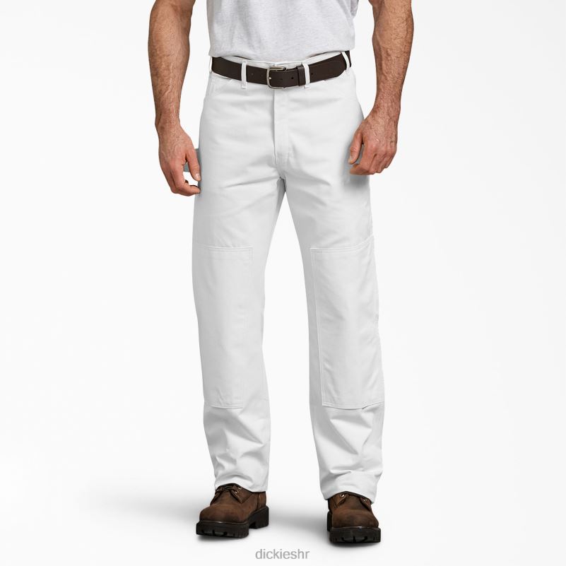 dvostruke koljena utility painter's pants muškarci Dickies bijelo (wh) 6BPL6160 odjeća