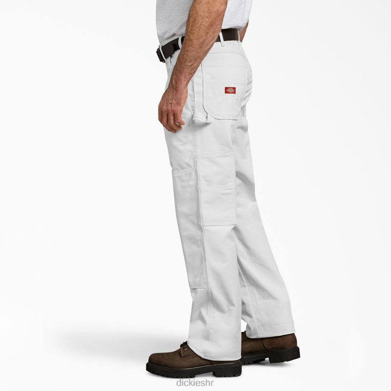 dvostruke koljena utility painter's pants muškarci Dickies bijelo (wh) 6BPL6160 odjeća