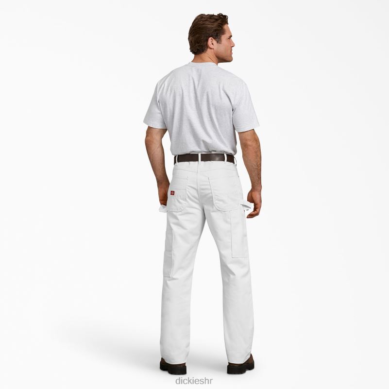 dvostruke koljena utility painter's pants muškarci Dickies bijelo (wh) 6BPL6160 odjeća