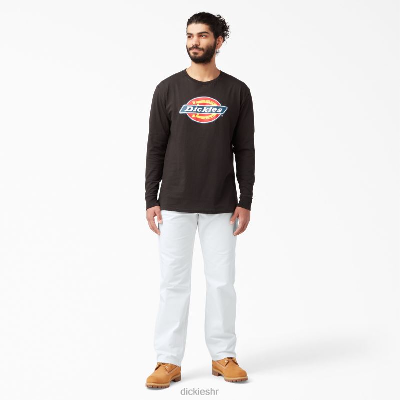 slikarske hlače opuštenog kroja muškarci Dickies bijelo (wh) 6BPL6122 odjeća