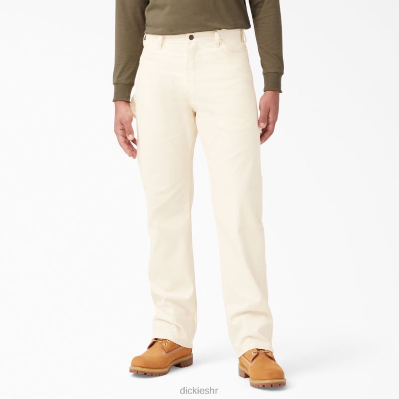 slikarske hlače opuštenog kroja muškarci Dickies prirodna bež (nt) 6BPL6121 odjeća