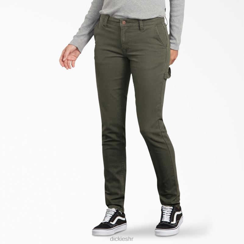 duck slim fit stolarske hlače žene Dickies redovito 6BPL61823 odjeća