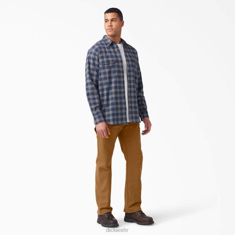 grijaće pačje utility hlače muškarci Dickies isprana smeđa patka (rbd) 6BPL6321 odjeća