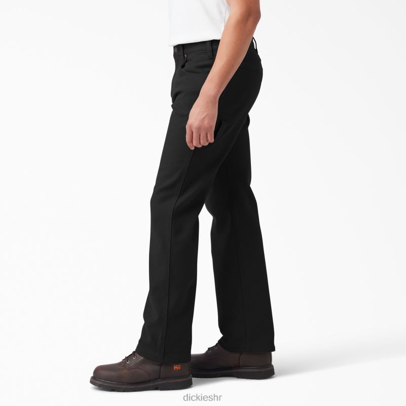 grijaće pačje utility hlače muškarci Dickies isprano crno (rbk) 6BPL6322 odjeća
