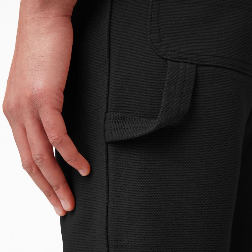 grijaće pačje utility hlače muškarci Dickies isprano crno (rbk) 6BPL6322 odjeća
