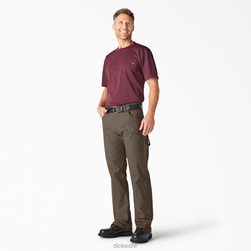 opuštenog kroja teške stolarske hlače muškarci Dickies isprane gljive (rmr1) 6BPL688 odjeća