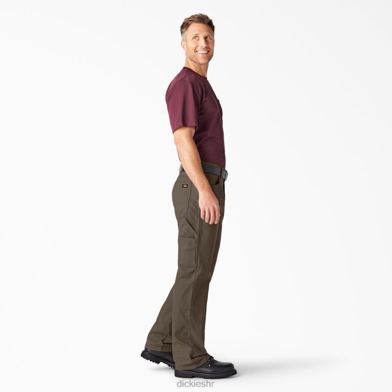 opuštenog kroja teške stolarske hlače muškarci Dickies isprane gljive (rmr1) 6BPL688 odjeća