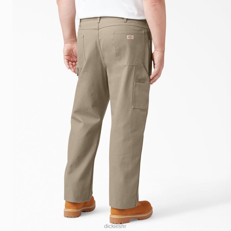 opuštenog kroja teške stolarske hlače muškarci Dickies isprani pustinjski pijesak (rds) 6BPL687 odjeća