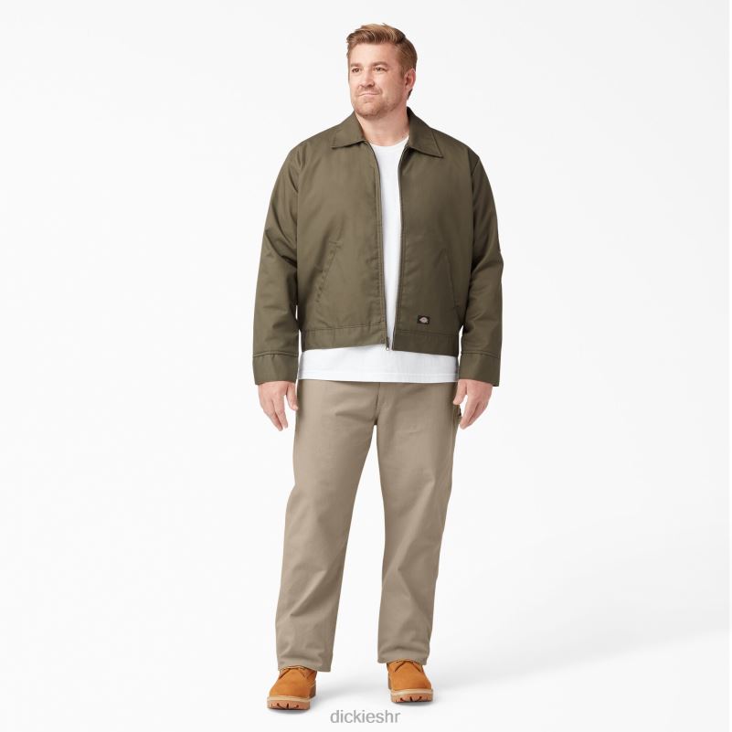 opuštenog kroja teške stolarske hlače muškarci Dickies isprani pustinjski pijesak (rds) 6BPL687 odjeća