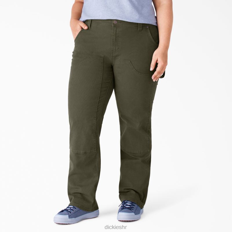 plus duck stolarske hlače s dvostrukom prednjom stranom žene Dickies redovito 6BPL61862 odjeća