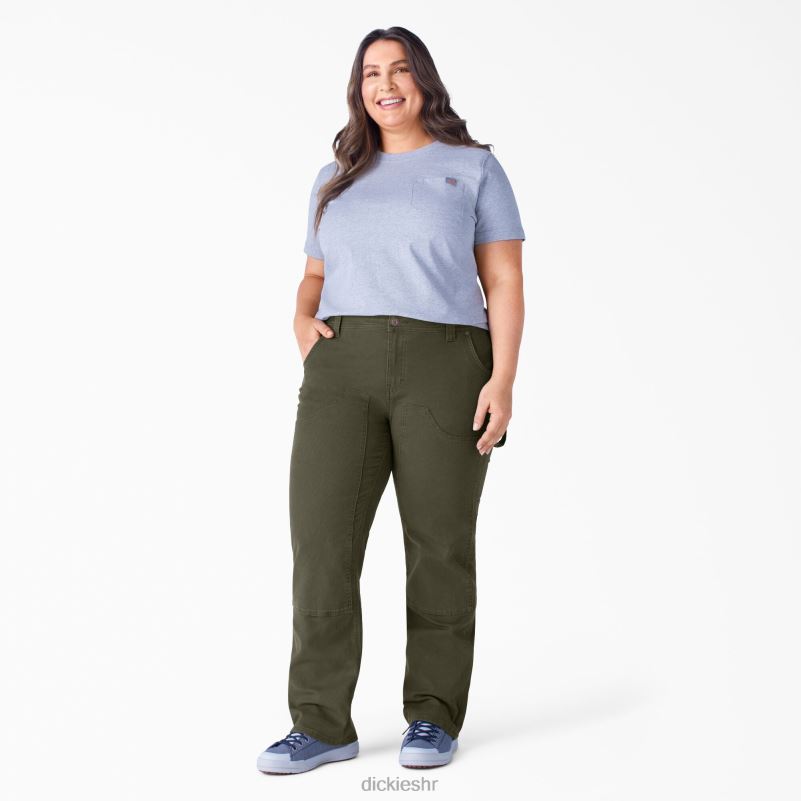plus duck stolarske hlače s dvostrukom prednjom stranom žene Dickies redovito 6BPL61862 odjeća