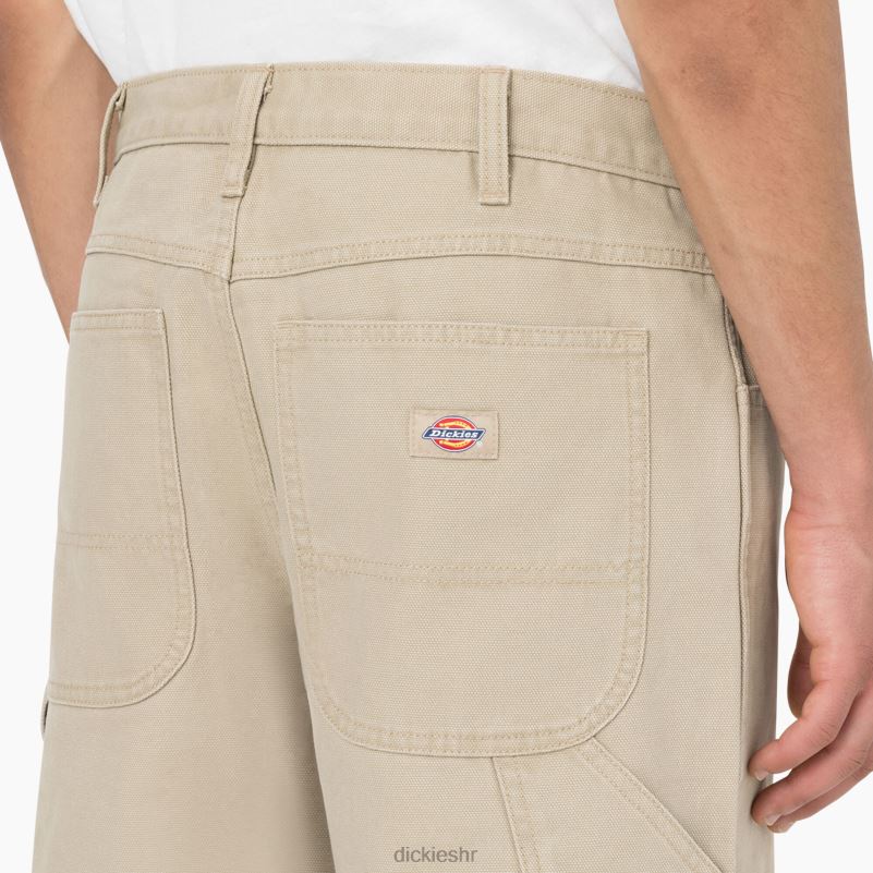 regular fit stonewashed duck stolarske hlače muškarci Dickies isprani pustinjski pijesak (sds) 6BPL6252 odjeća
