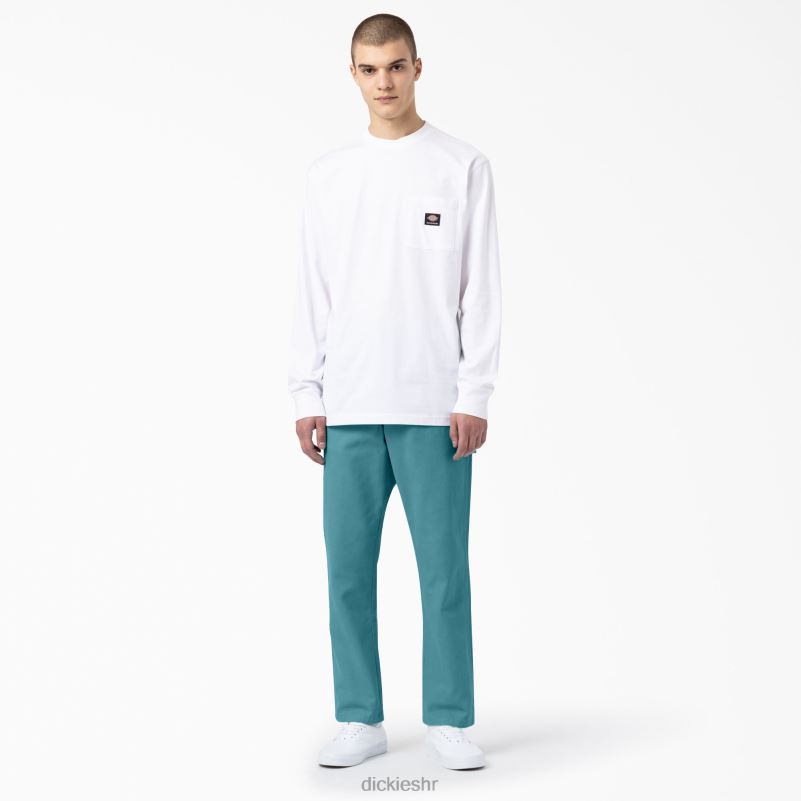 regular fit stonewashed duck stolarske hlače muškarci Dickies porculan isprani kamenom (s2o) 6BPL6255 odjeća