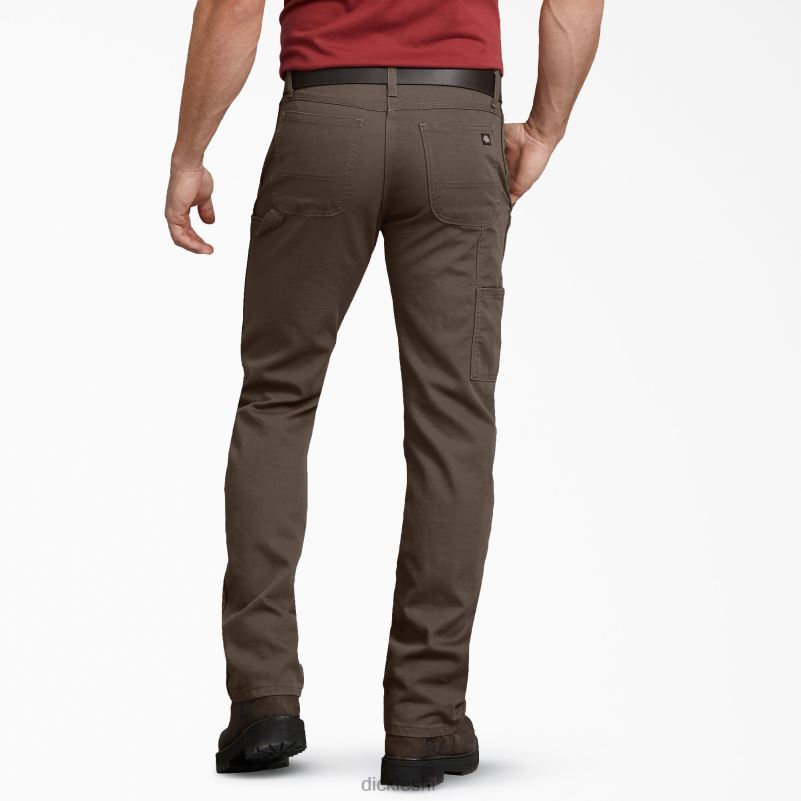 stolarske hlače regularnog kroja muškarci Dickies gljiva isprana kamenom (smr1) 6BPL695 odjeća