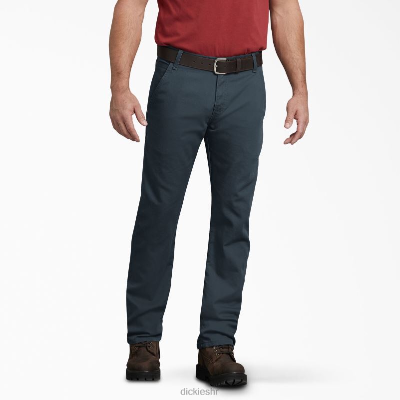 stolarske hlače regularnog kroja muškarci Dickies stonewashed dizel siva (syg) 6BPL699 odjeća