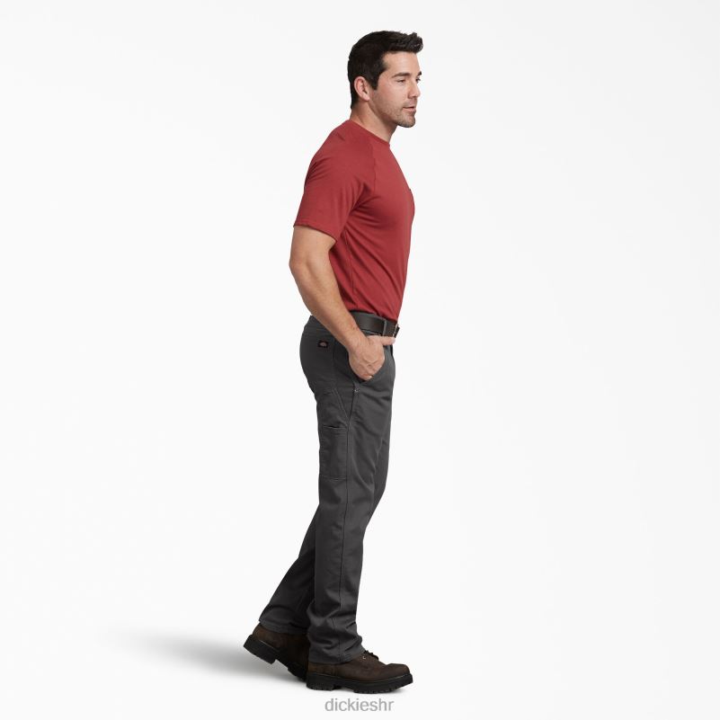 stolarske hlače regularnog kroja muškarci Dickies stonewashed siva (ssl) 6BPL697 odjeća