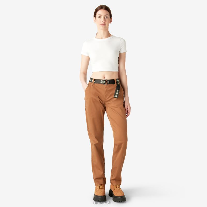 stolarske hlače visokog struka žene Dickies redovito 6BPL61718 odjeća