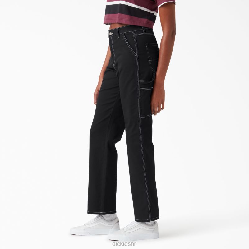 stolarske hlače visokog struka žene Dickies redovito 6BPL61719 odjeća