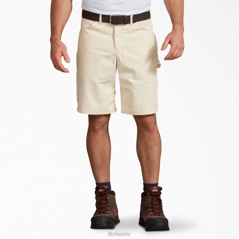 kratke hlače za farbanje 11" muškarci Dickies prirodna bež (nt) 6BPL6174 odjeća