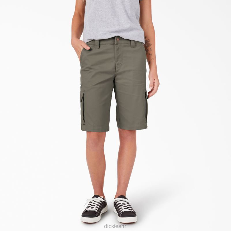 kratke cargo hlače opuštenog kroja 11" žene Dickies list grožđa (ge) 6BPL62228 odjeća
