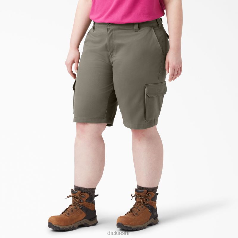 plus opuštene kratke cargo hlače 11" žene Dickies list grožđa (ge) 6BPL62232 odjeća