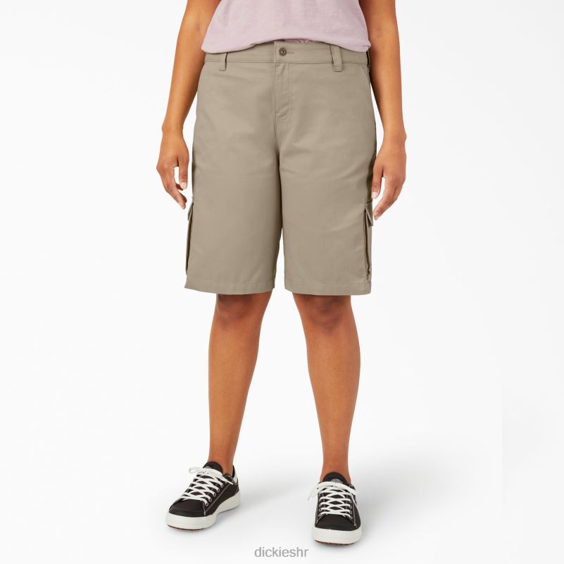 plus opuštene kratke cargo hlače 11" žene Dickies pustinjski pijesak (ds) 6BPL62230 odjeća