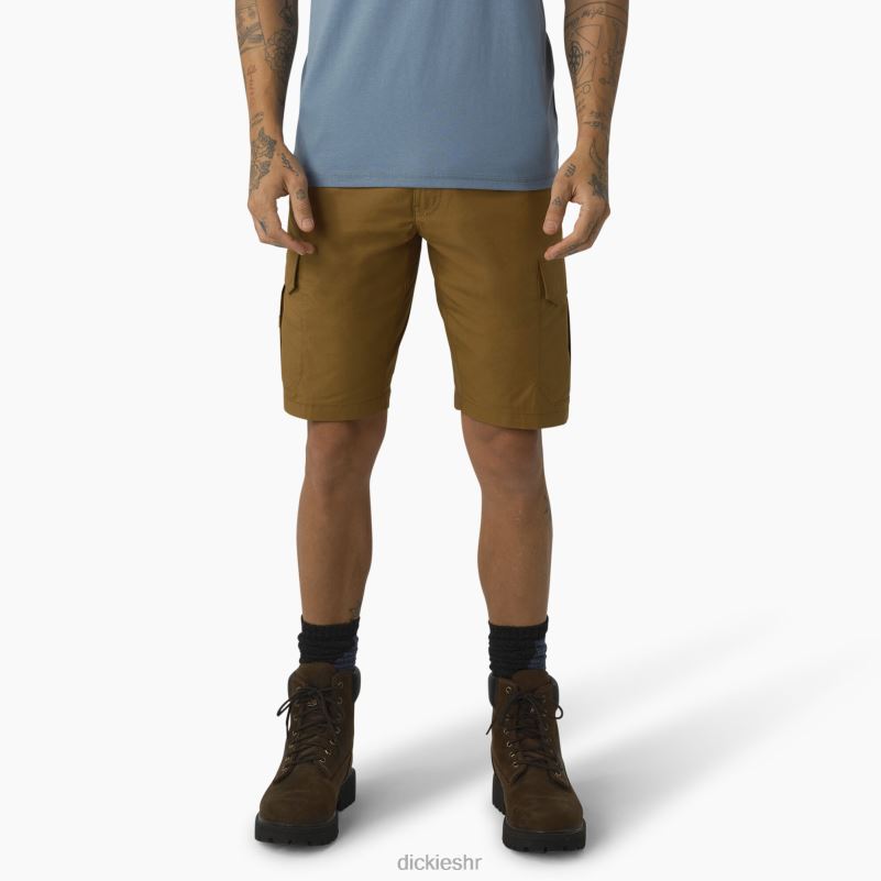 rashladne kargo kratke hlače 11" muškarci Dickies smeđa patka (bd) 6BPL6434 odjeća