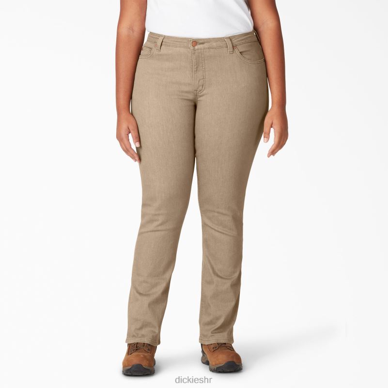 savršen oblik plus rastezljive traperice žene Dickies redovito 6BPL61892 odjeća