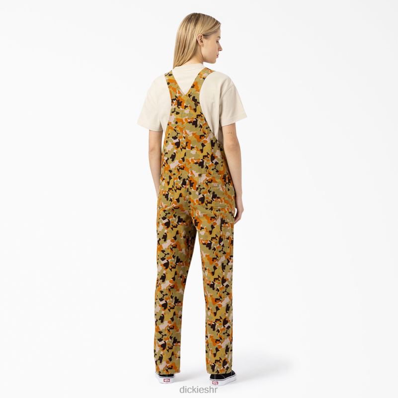 artondale duck bib kombinezon žene Dickies kamuflažni (grč) 6BPL61936 odjeća
