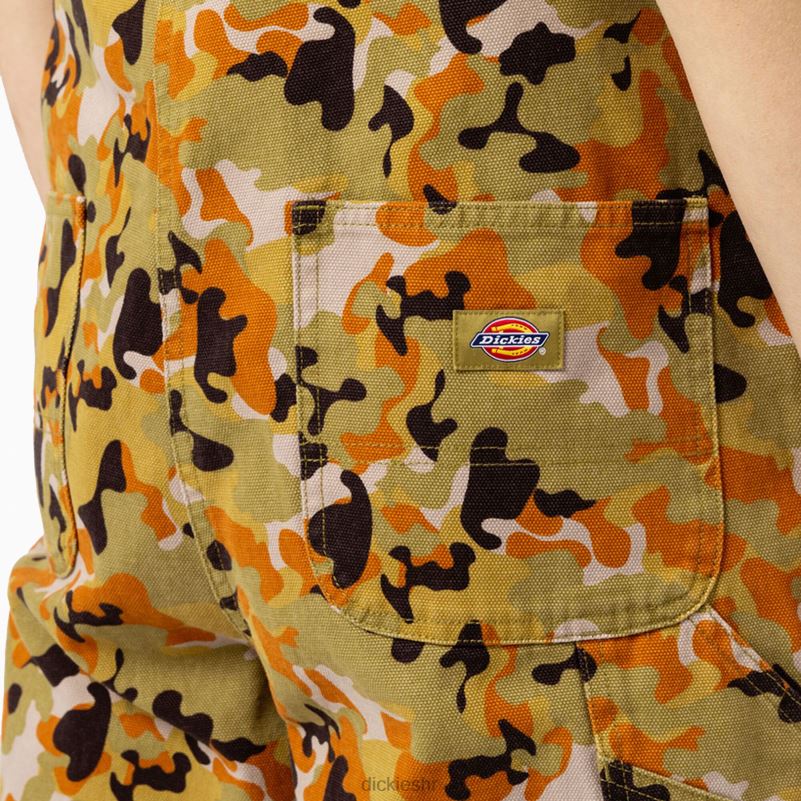 artondale duck bib kombinezon žene Dickies kamuflažni (grč) 6BPL61936 odjeća