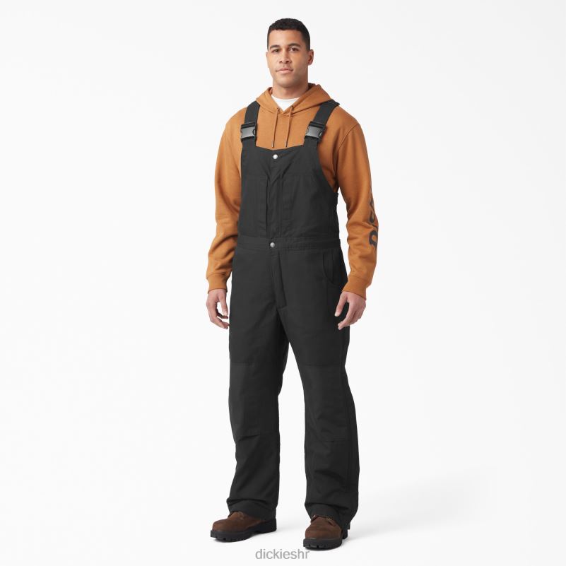 duratech renegade flex izolirani kombinezon s naramenicama muškarci Dickies crna (bk) 6BPL61440 odjeća